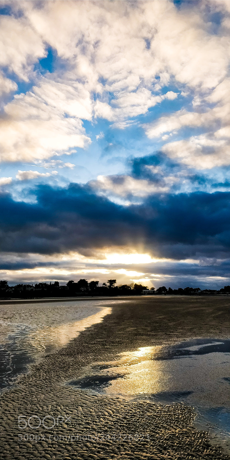 OnePlus 5T sample photo. Beach at sunset photography