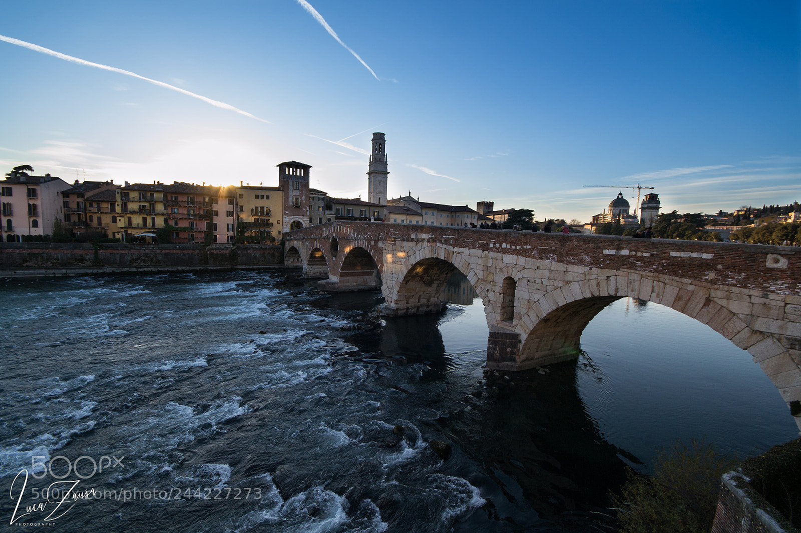 Nikon D3100 sample photo. Ponte pietra, verona italy photography