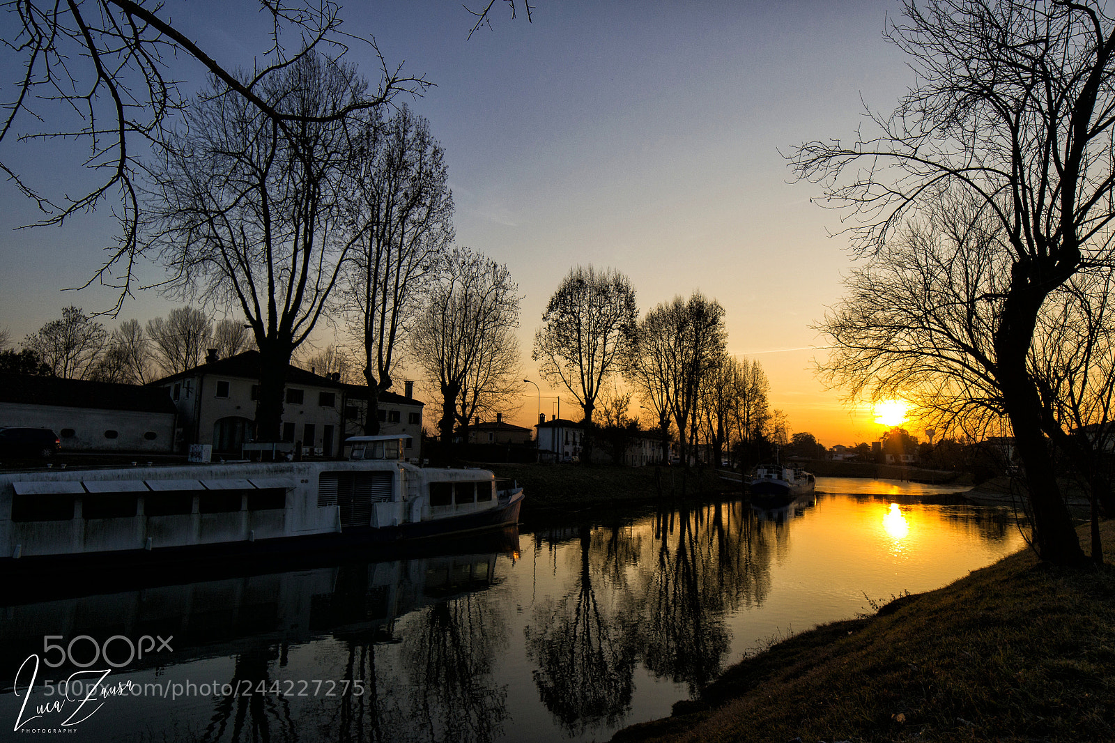 Nikon D3100 sample photo. Sunset over the river photography