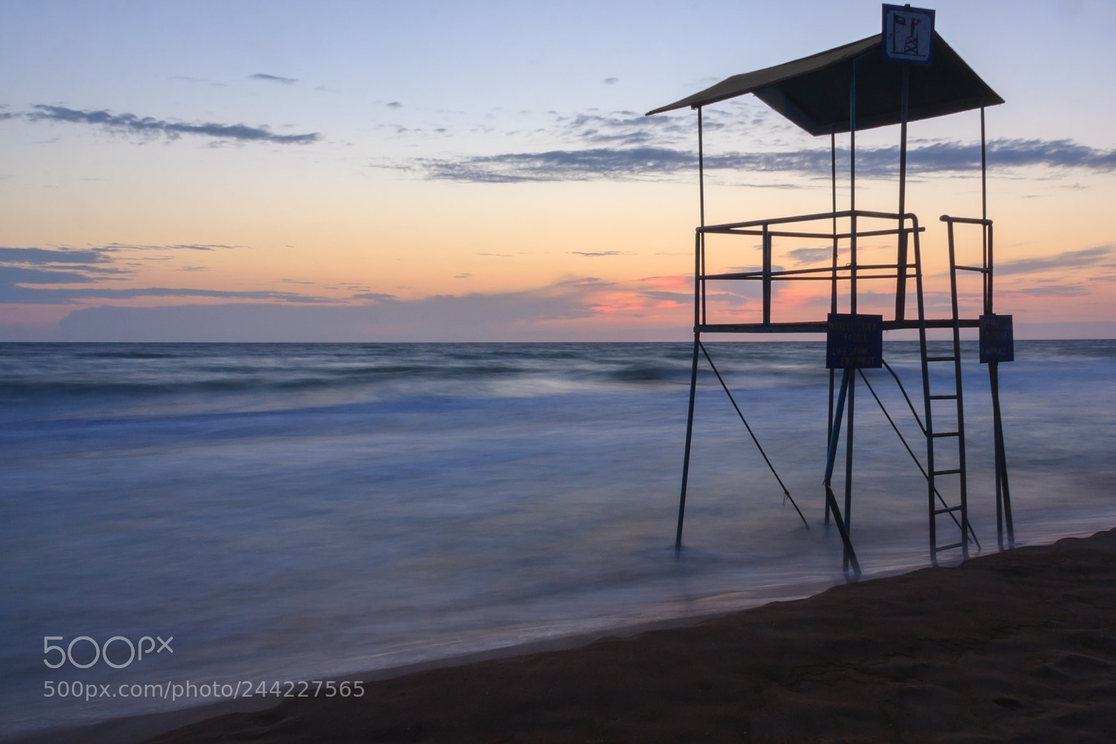 Canon EOS 40D sample photo. Sunset on the sea photography
