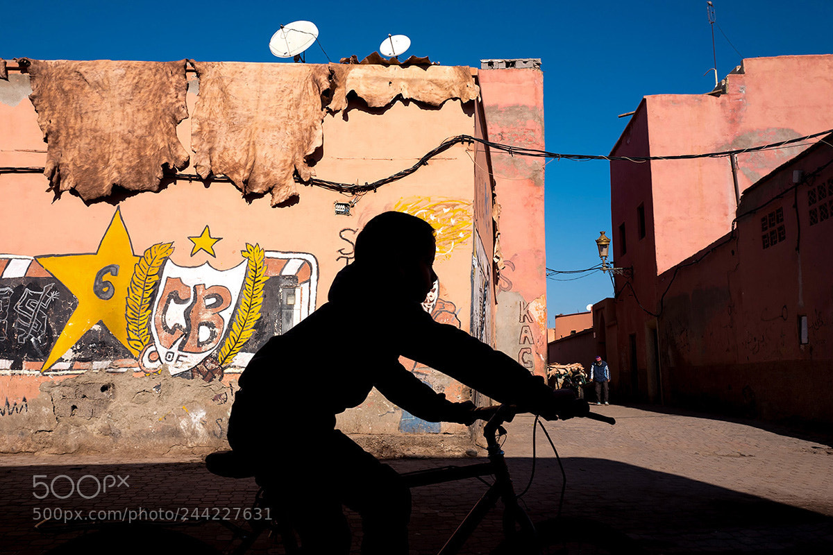Leica Q (Typ 116) sample photo. Boy on bicycles photography
