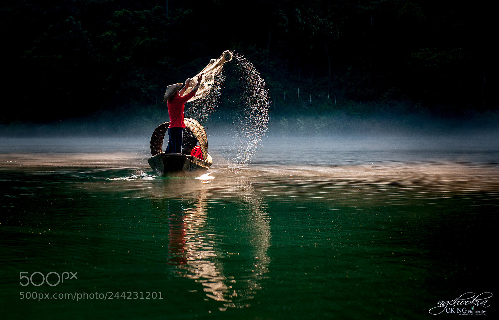 Nikon D700 sample photo. 渔家撒网| ii 小东江 dongjian river-china photography