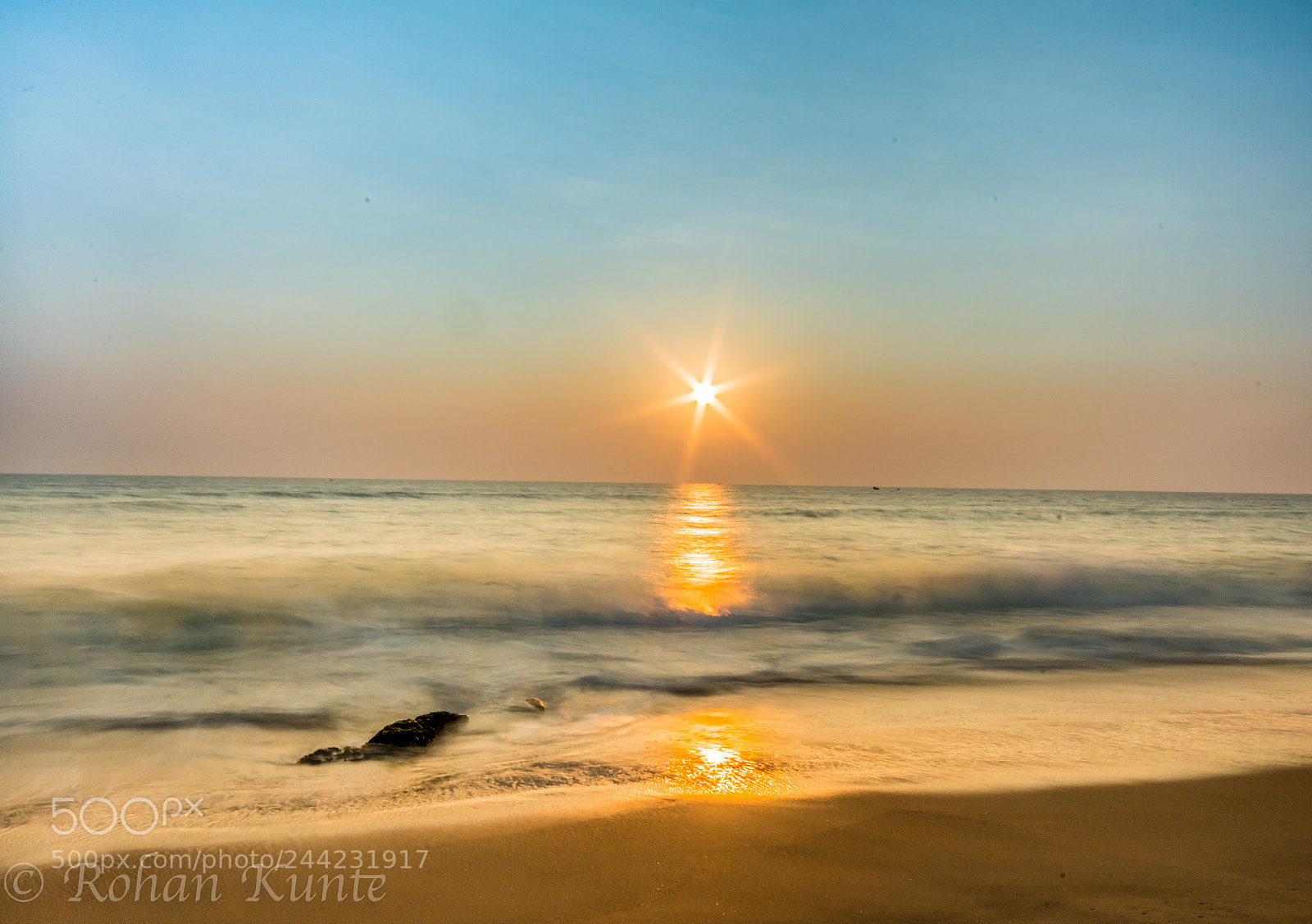 Nikon D500 sample photo. Sunset over the horizon photography