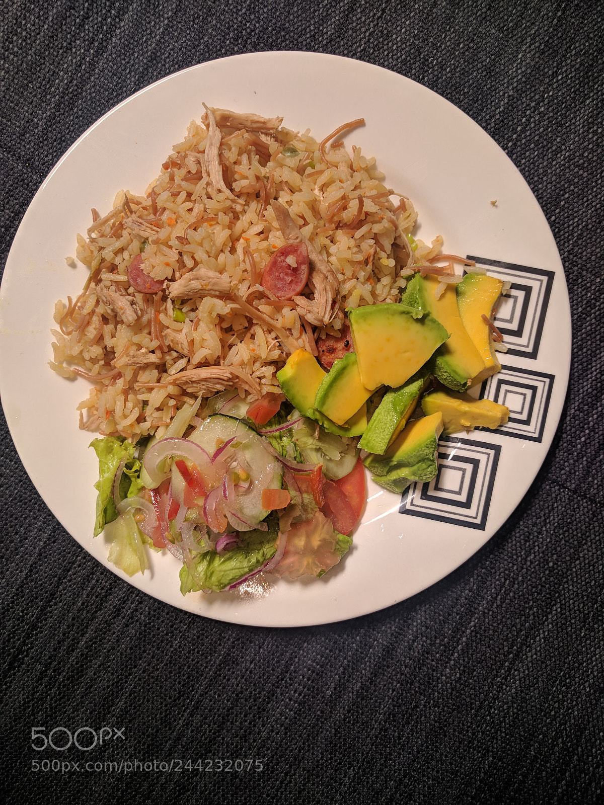 Google Nexus 6P sample photo. Arroz con pollo photography