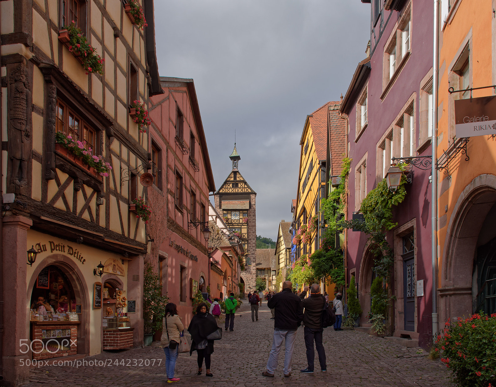 Nikon D7200 sample photo. Alsace riquewihr rue de photography
