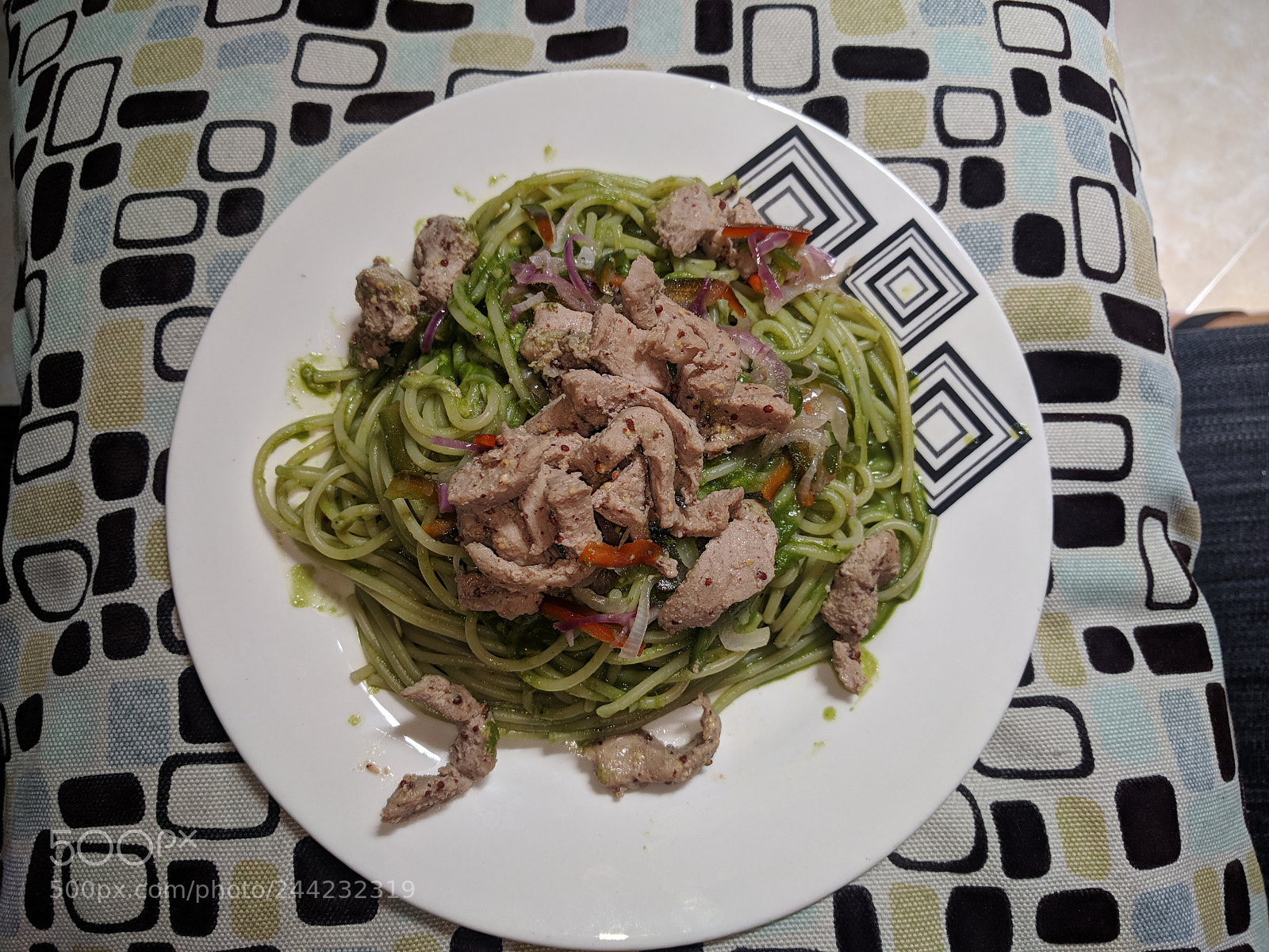 Google Nexus 6P sample photo. Pastas a la espinaca photography