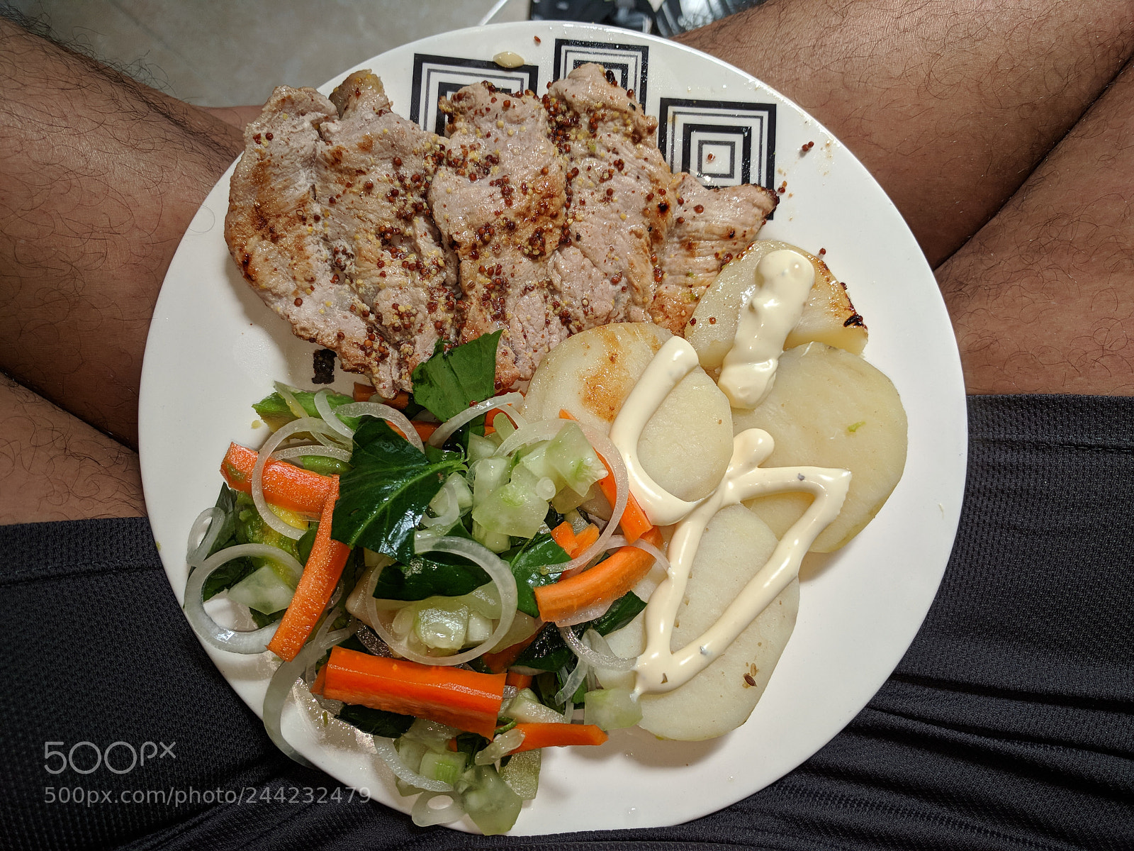 Google Nexus 6P sample photo. Pollo a la mostaza photography