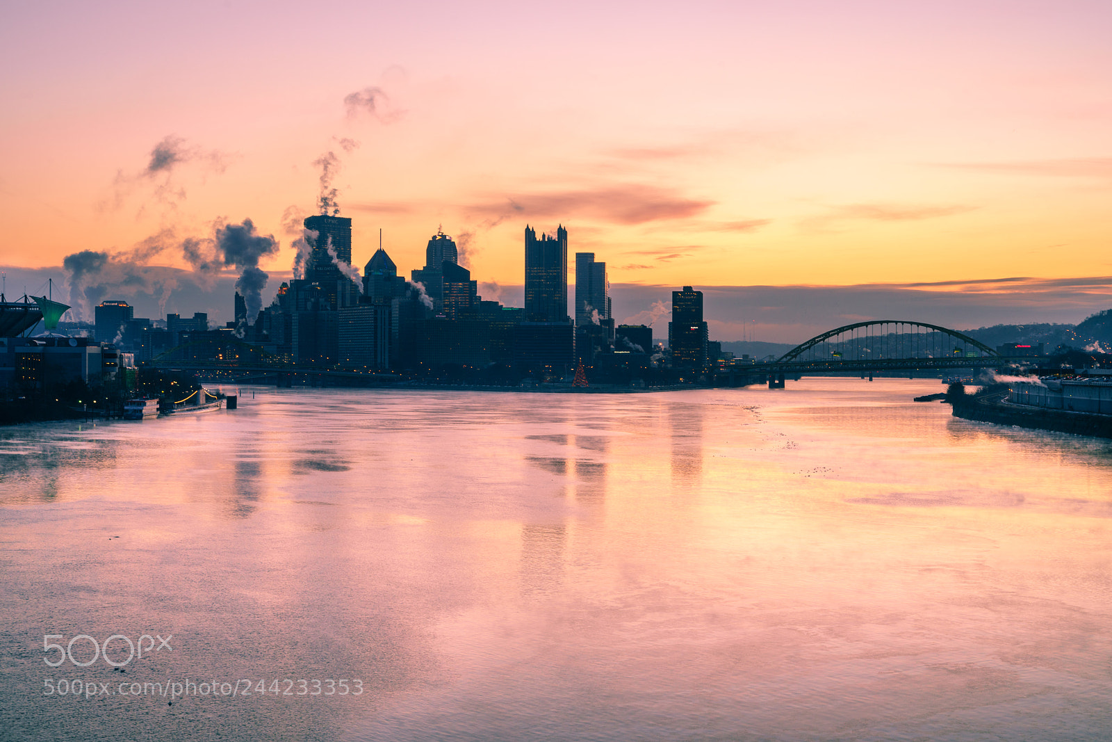 Sony a7R II sample photo. Pittsburgh morning photography