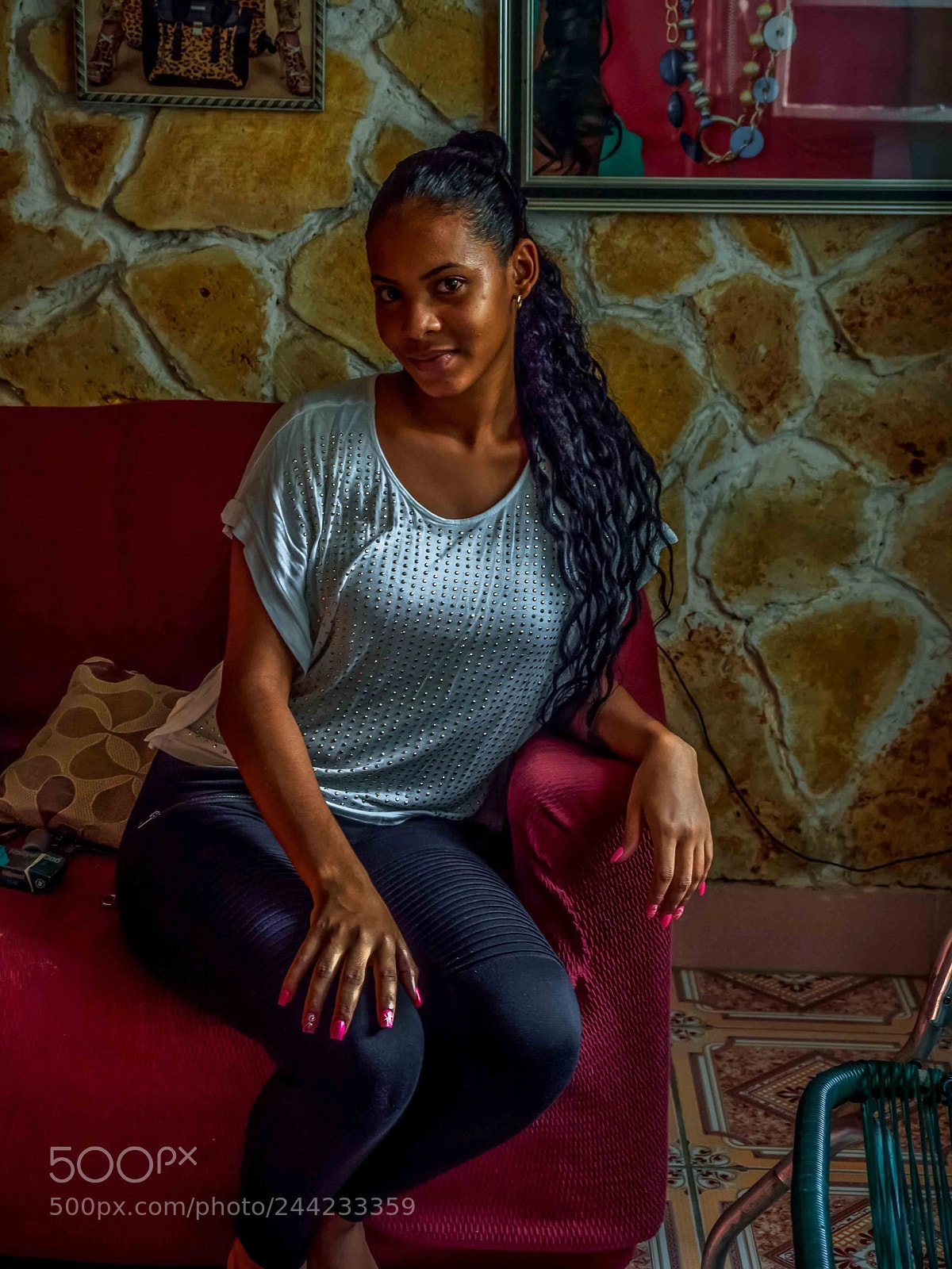 Olympus PEN E-P5 sample photo. Star model in cuba photography