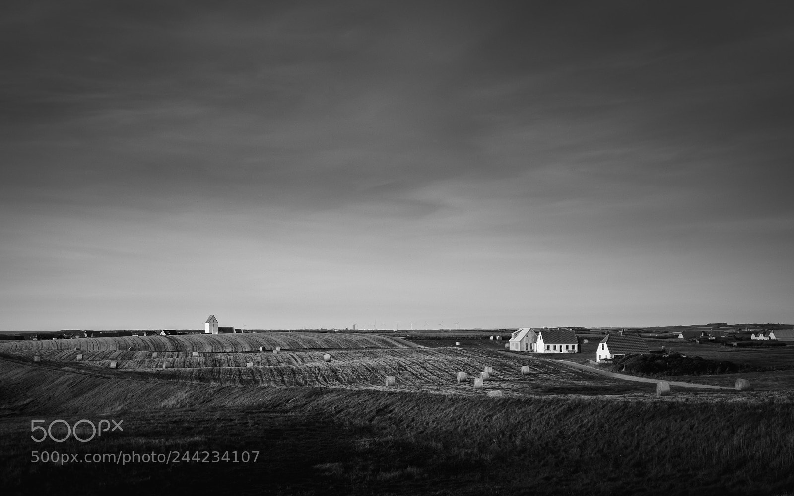 Sony SLT-A68 sample photo. Bovbjerg village view photography