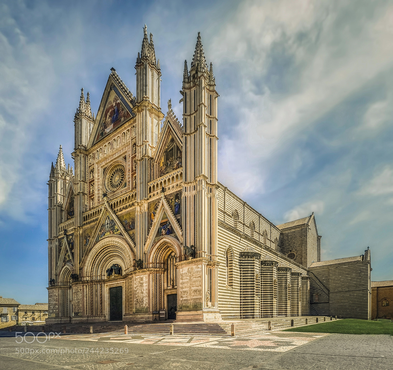 Olympus OM-D E-M1 sample photo. Duomo di orvieto photography