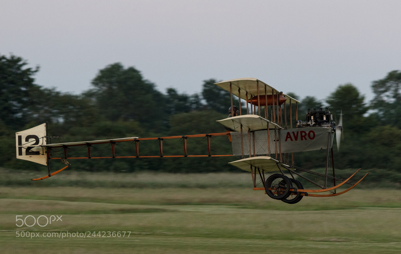 Canon EOS 1200D (EOS Rebel T5 / EOS Kiss X70 / EOS Hi) sample photo. Avro triplane takeoff at photography