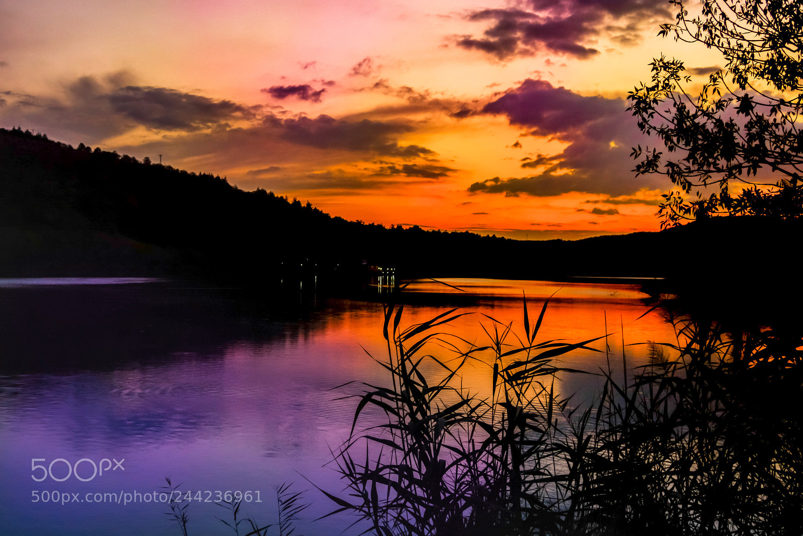 Nikon D7100 sample photo. Sunset from eymir lake photography