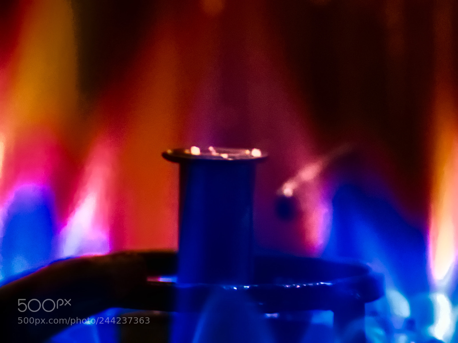 Olympus OM-D E-M1 sample photo. Gas stove flame with photography