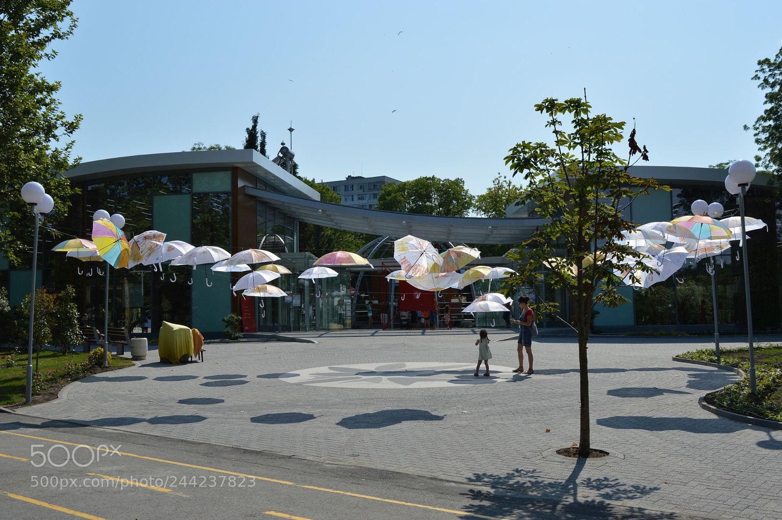 Nikon D3200 sample photo. Some umbrelas for the photography