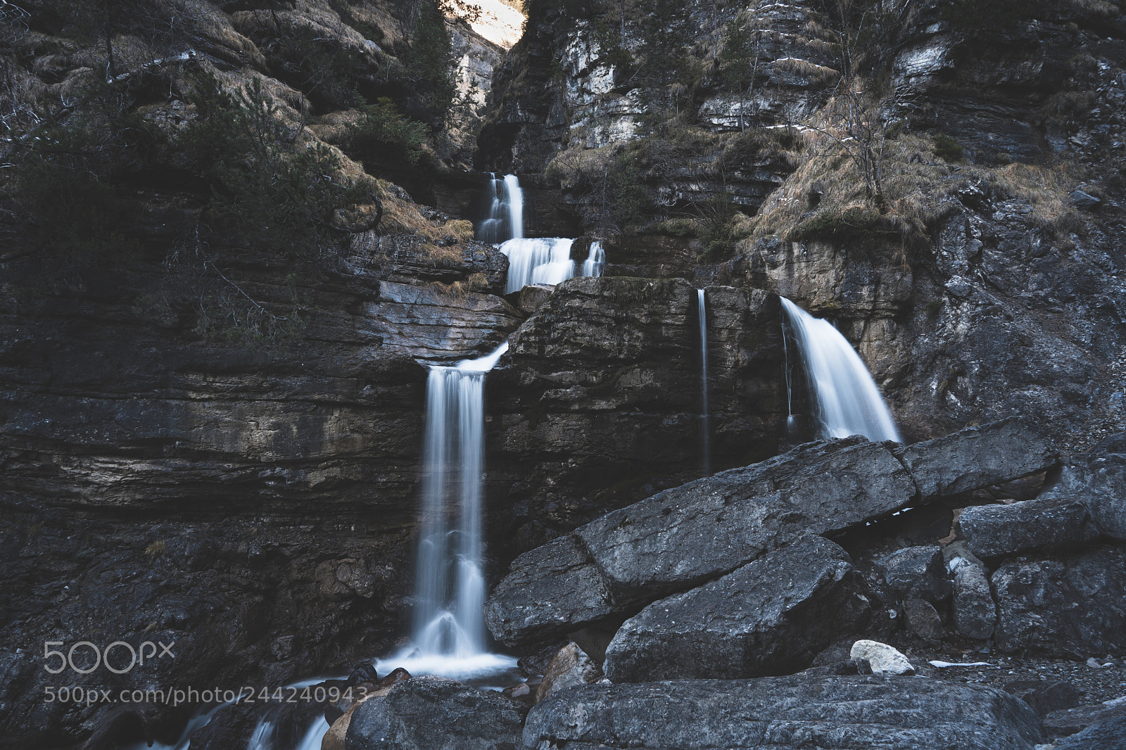 Sony a7 II sample photo. Kuhfluchtwasserfälle photography