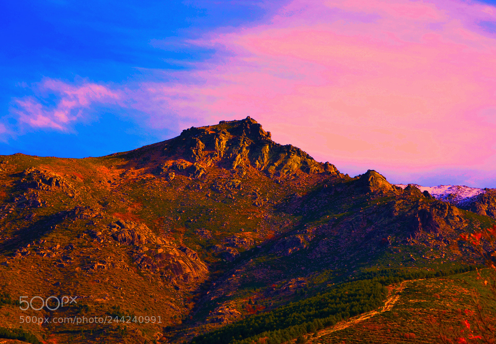 Nikon D3100 sample photo. Pico pinajarro. hervás photography