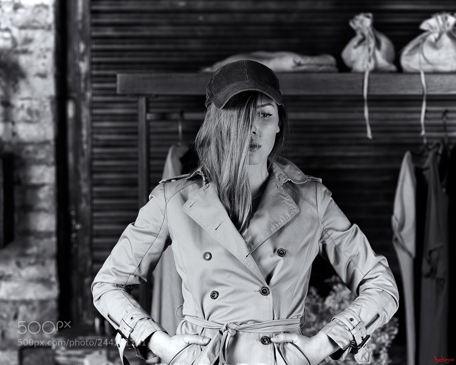 Nikon D850 sample photo. Trench coat photography
