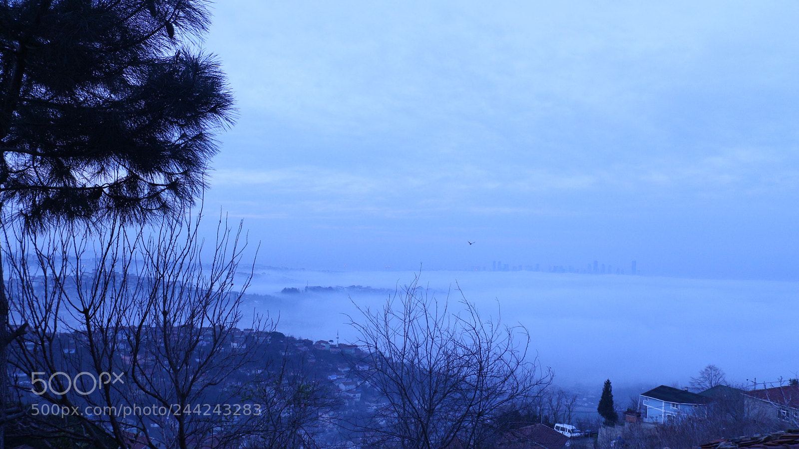 Canon EOS 650D (EOS Rebel T4i / EOS Kiss X6i) sample photo. Misty bosphorus photography