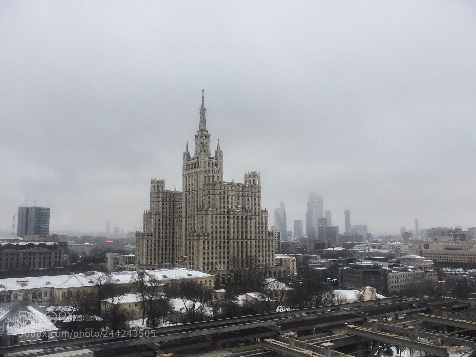 Apple iPhone 6 sample photo. Skyscraper at barrikadnaya photography