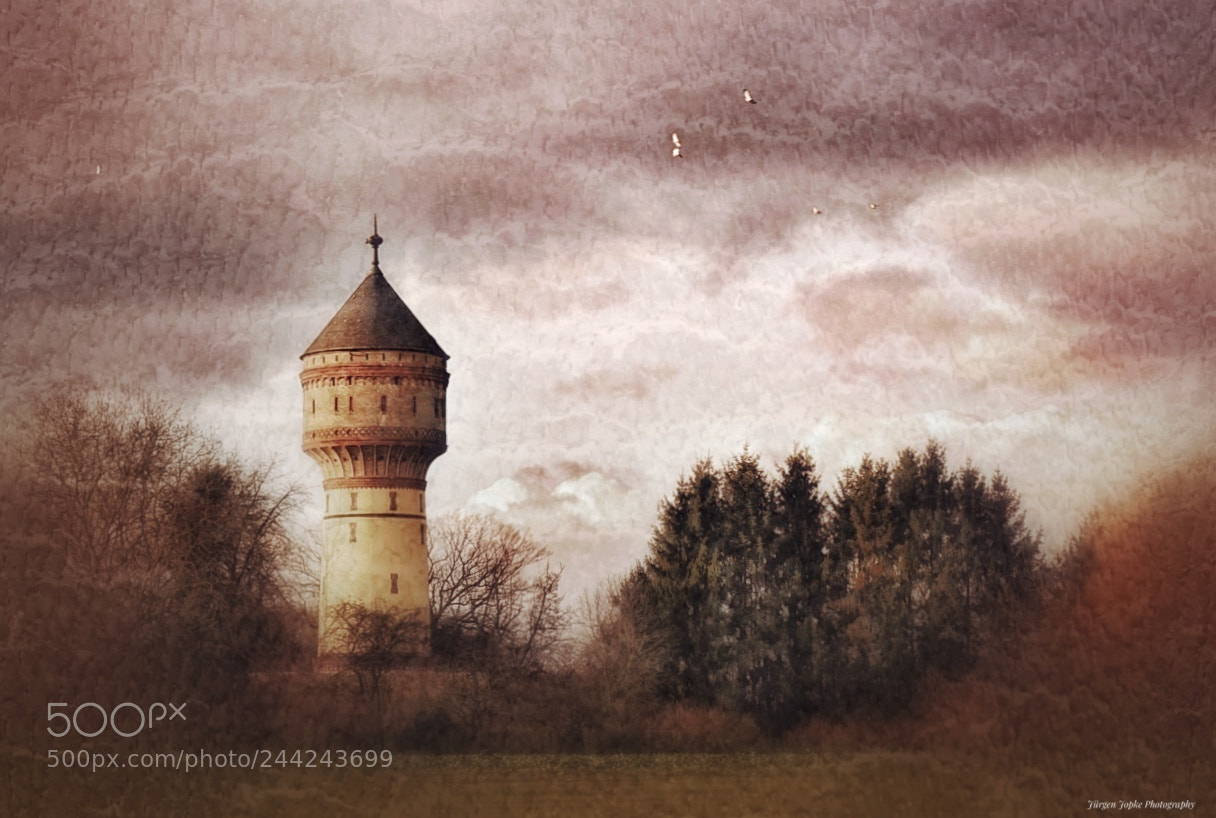 Sony a7 sample photo. "water tower" photography