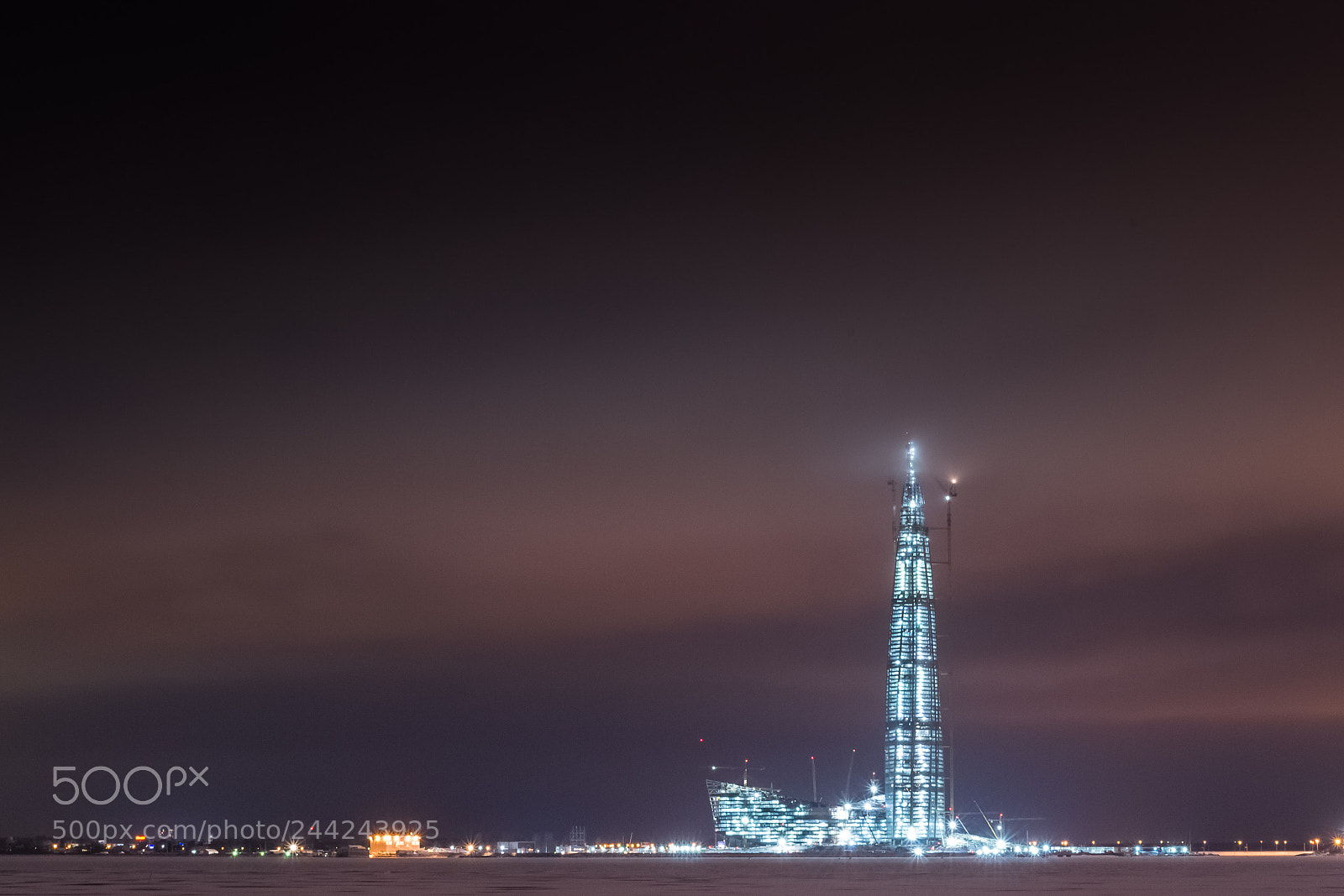 Nikon D3100 sample photo. ...winter tower. photography
