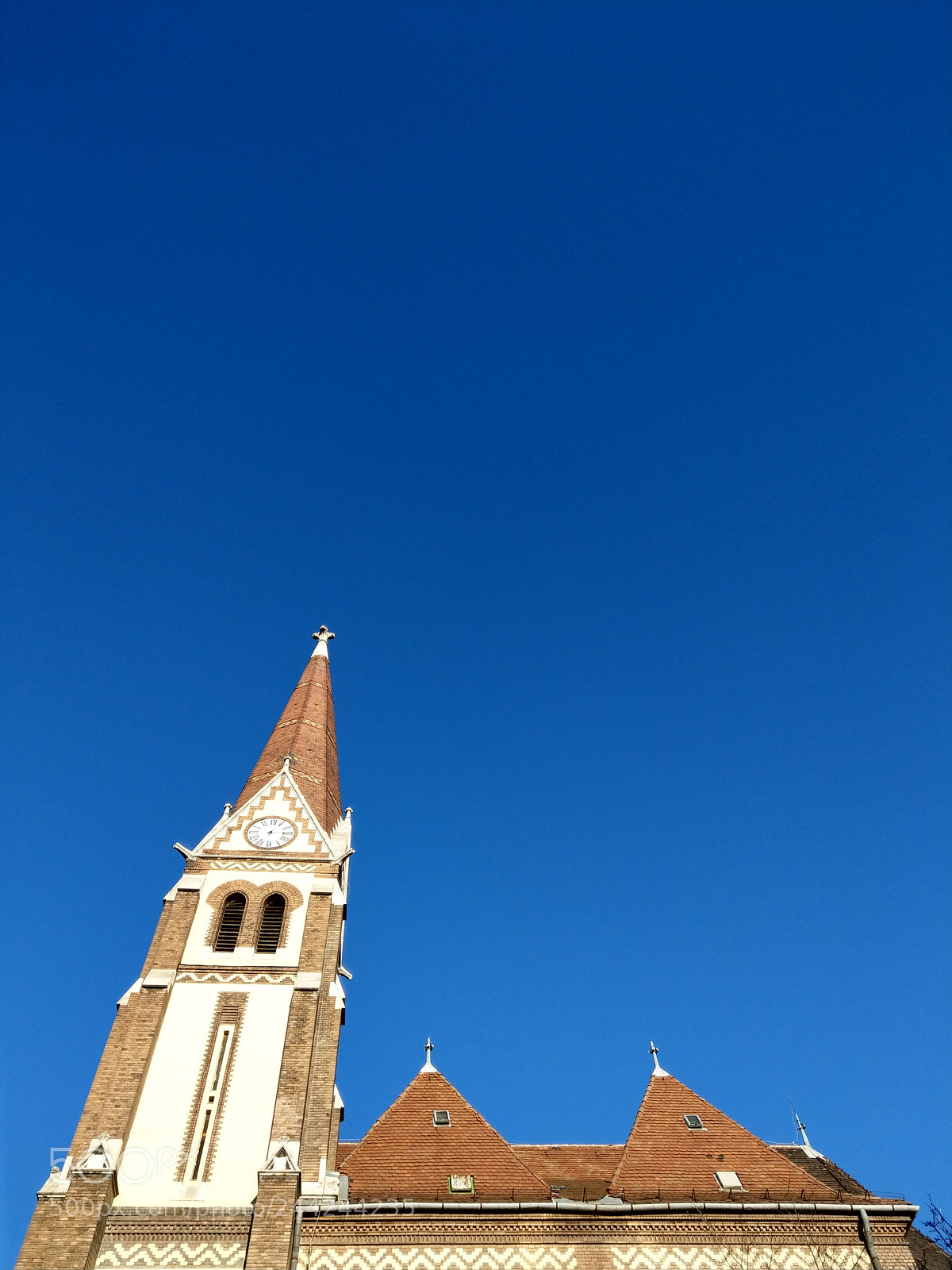 HTC U11 sample photo. Evangélikus templom photography