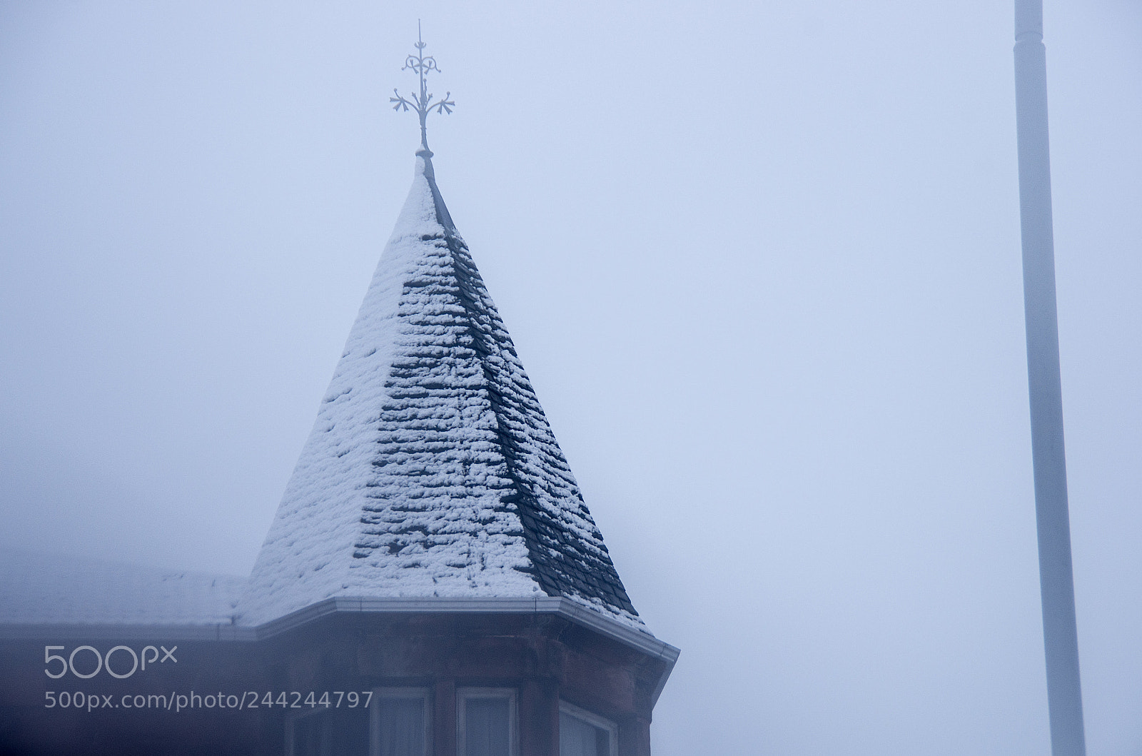 Pentax K-5 sample photo. Winter mist photography