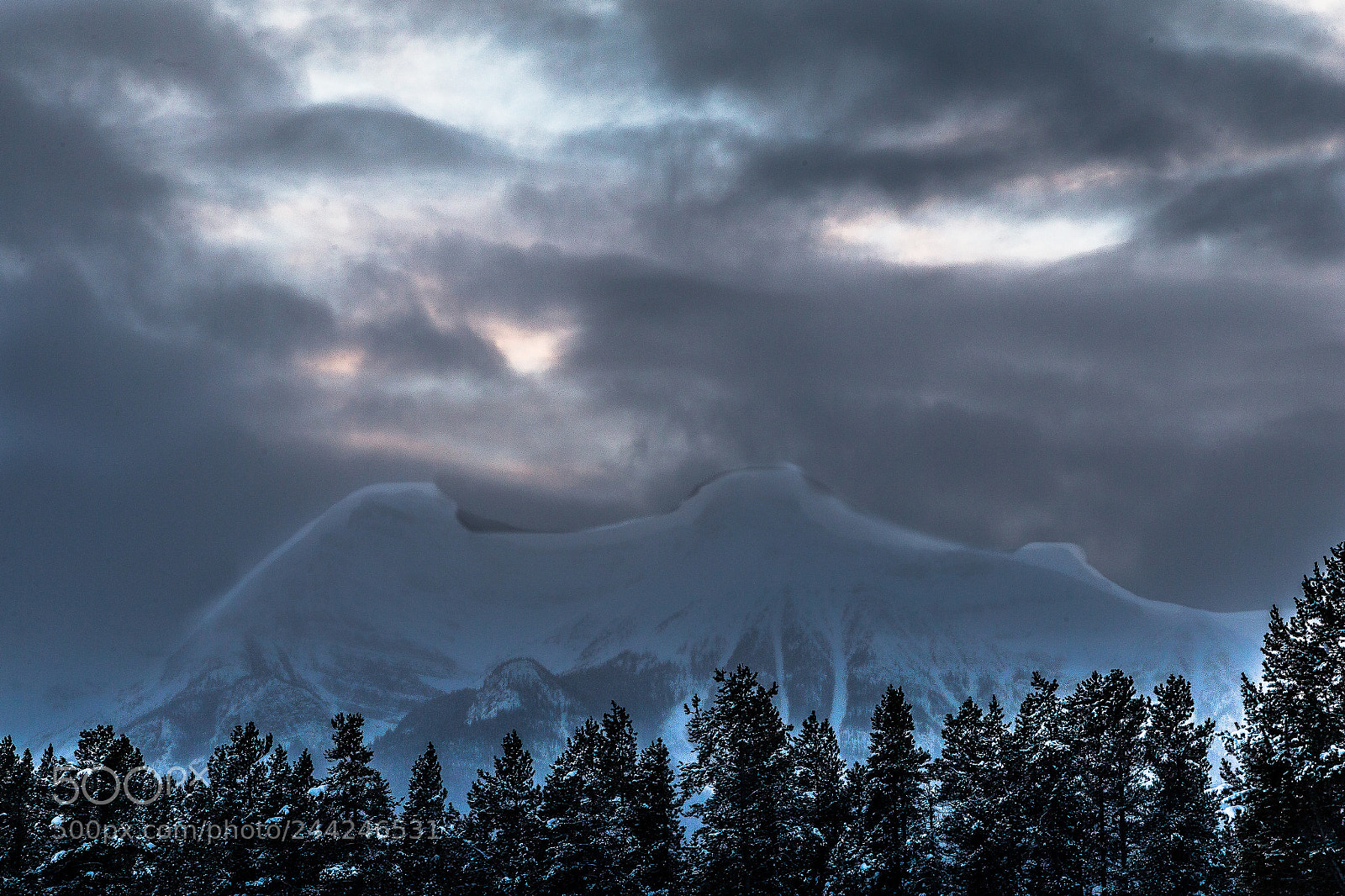 Canon EOS-1D X sample photo. Lake louise dusk photography
