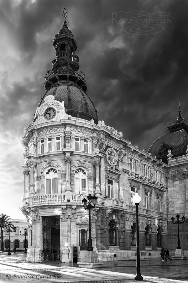 Canon EOS 50D sample photo. Consistorial palace of cartagena photography