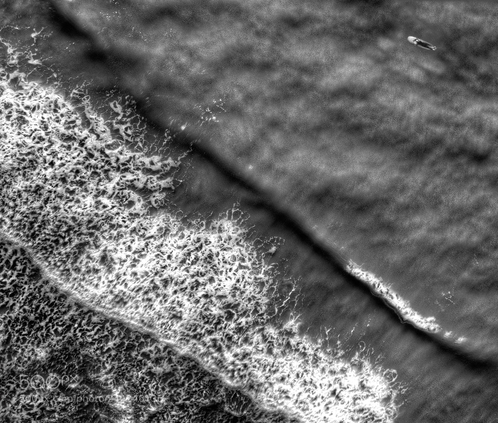DJI FC220 sample photo. Breaking waves photography
