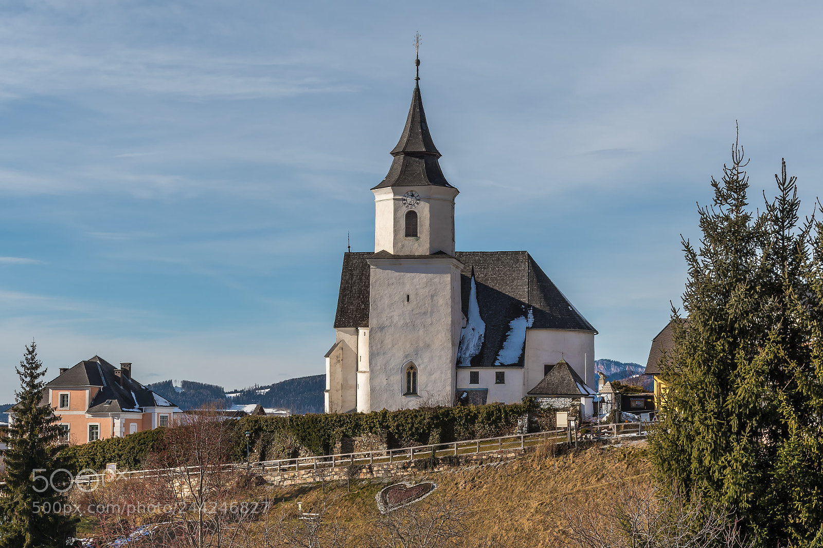 Nikon D500 sample photo. Pfarrkirche von st. kathrein photography