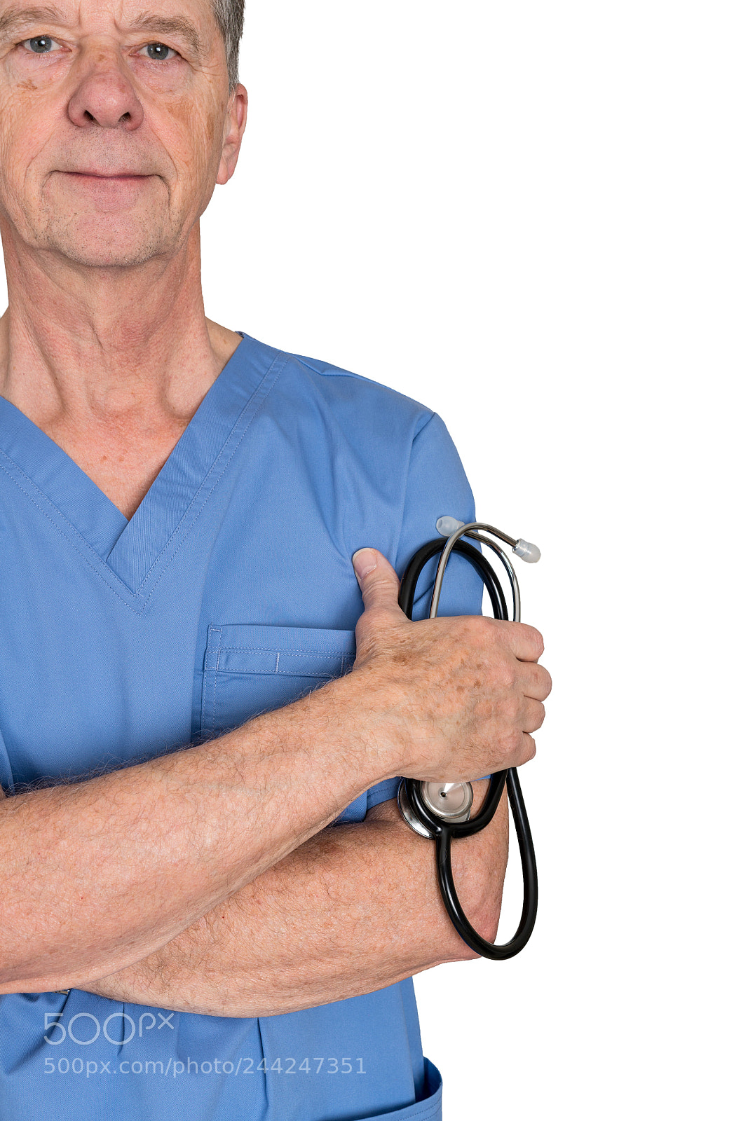 Sony a7R II sample photo. Isolated senior medical consultant photography