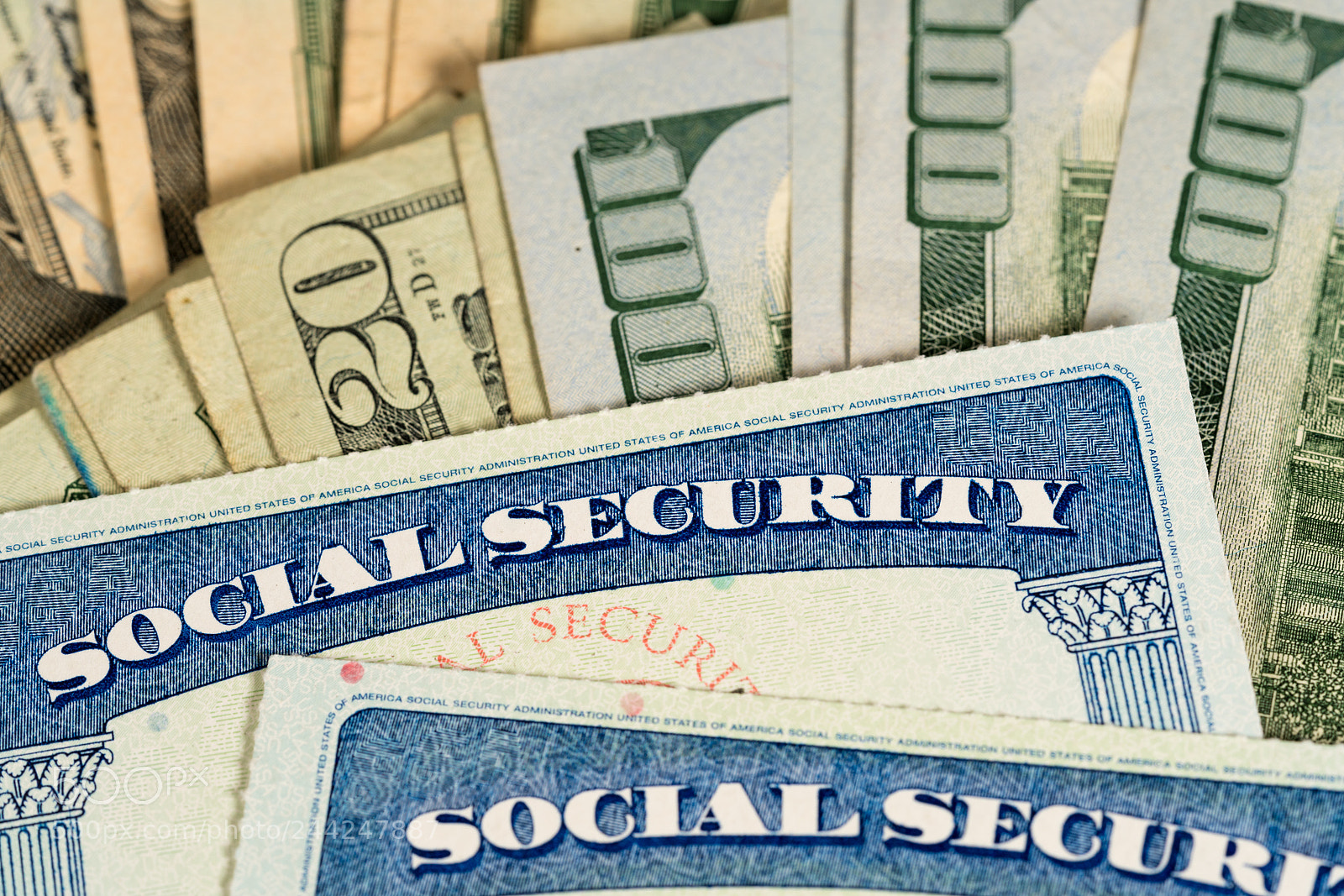 Sony a7R II sample photo. Usa social security cards photography