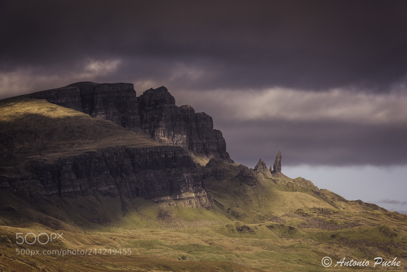 Nikon D810 sample photo. Old man of storr photography