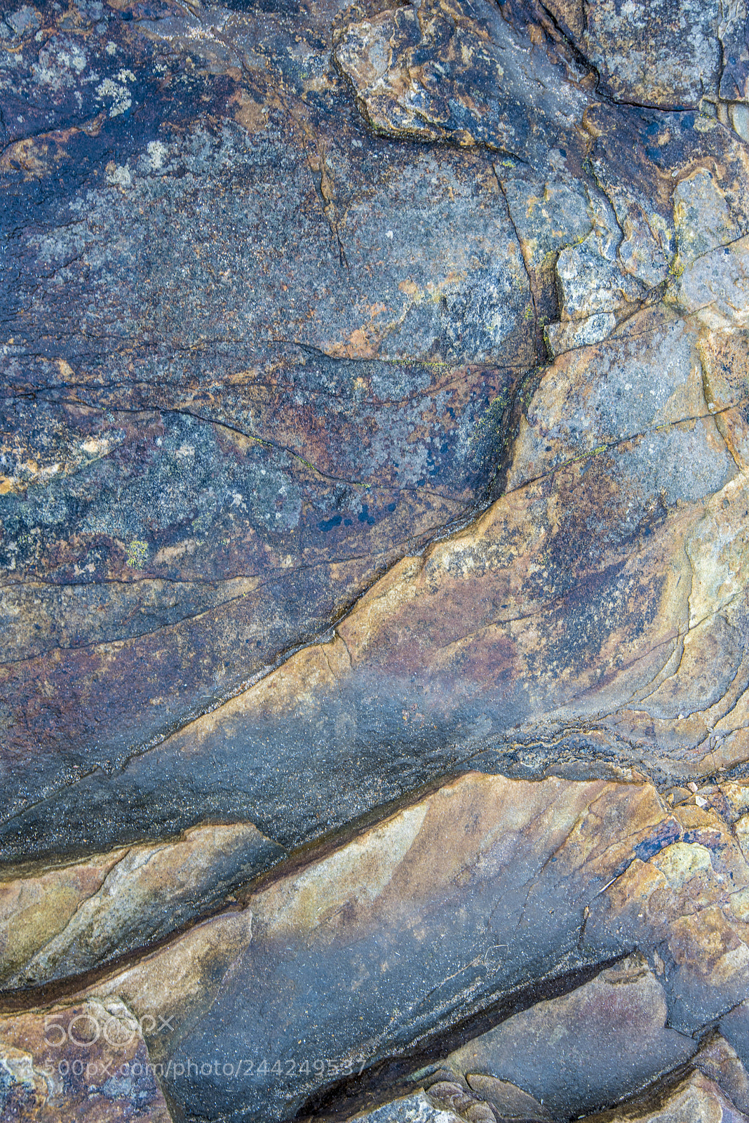 Nikon D810 sample photo. Howick rock abstract photography