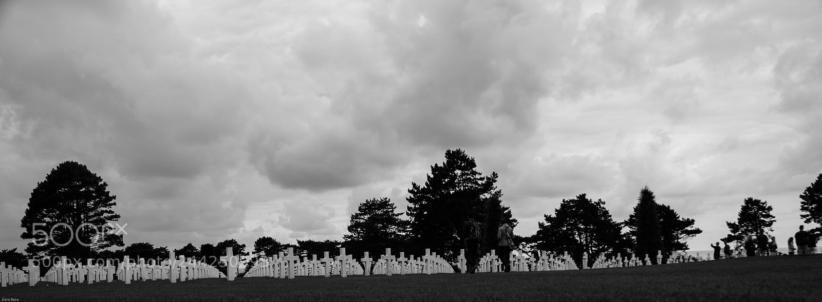 Nikon D5000 sample photo. Cemetery in normandia photography