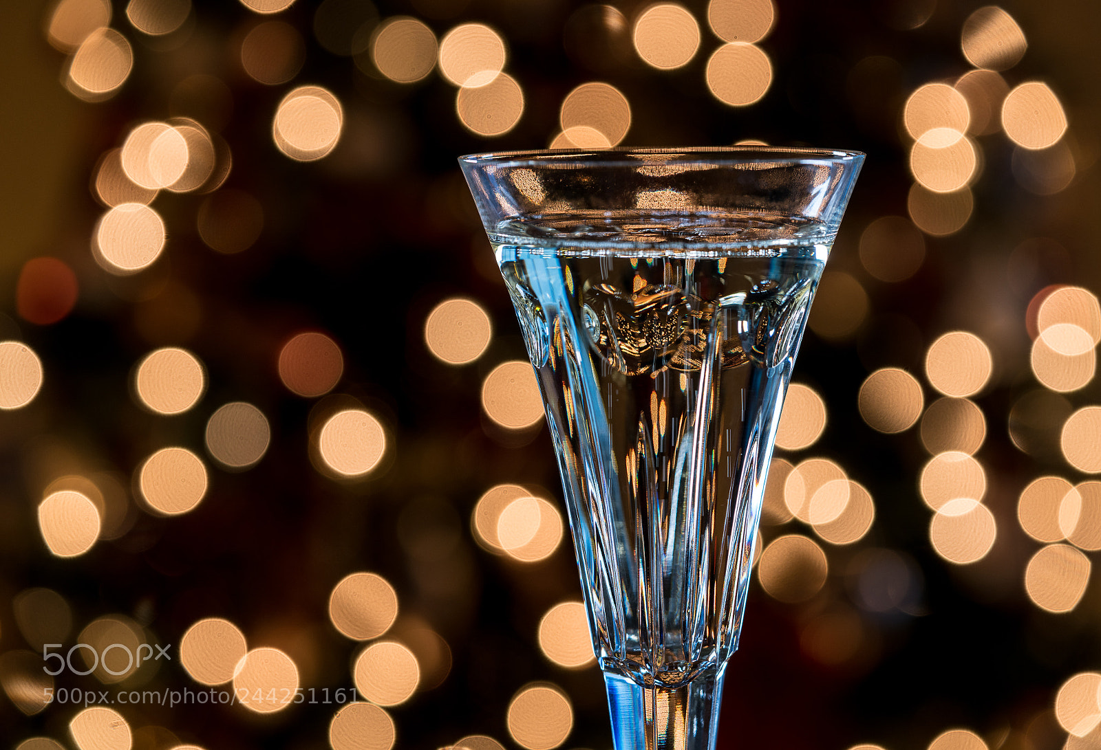 Sony a7R II sample photo. Champagne in crystal flute photography
