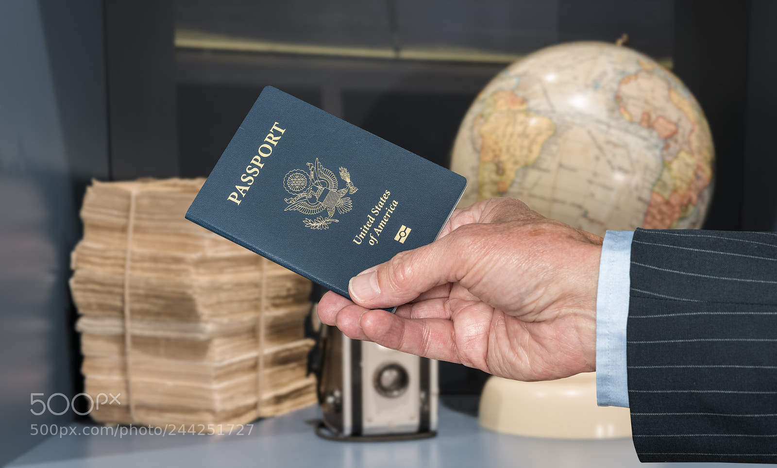 Sony a7R II sample photo. Usa citizen with passport photography
