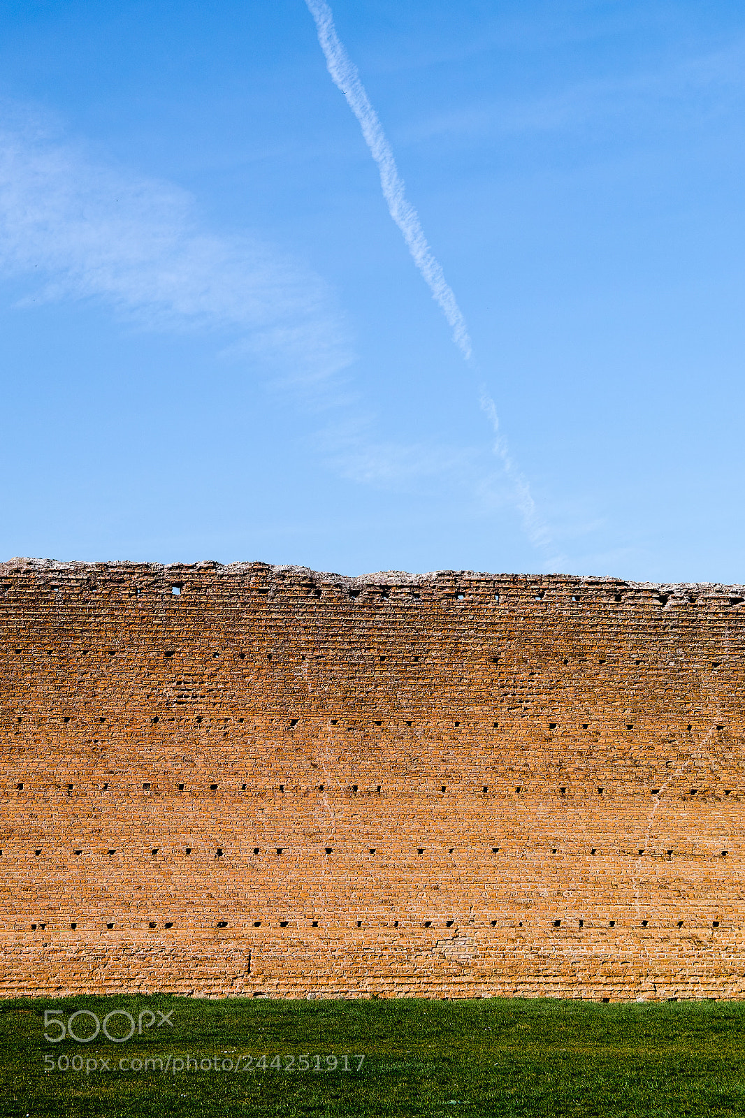 Sigma SD1 Merrill sample photo. Sky wall grass photography