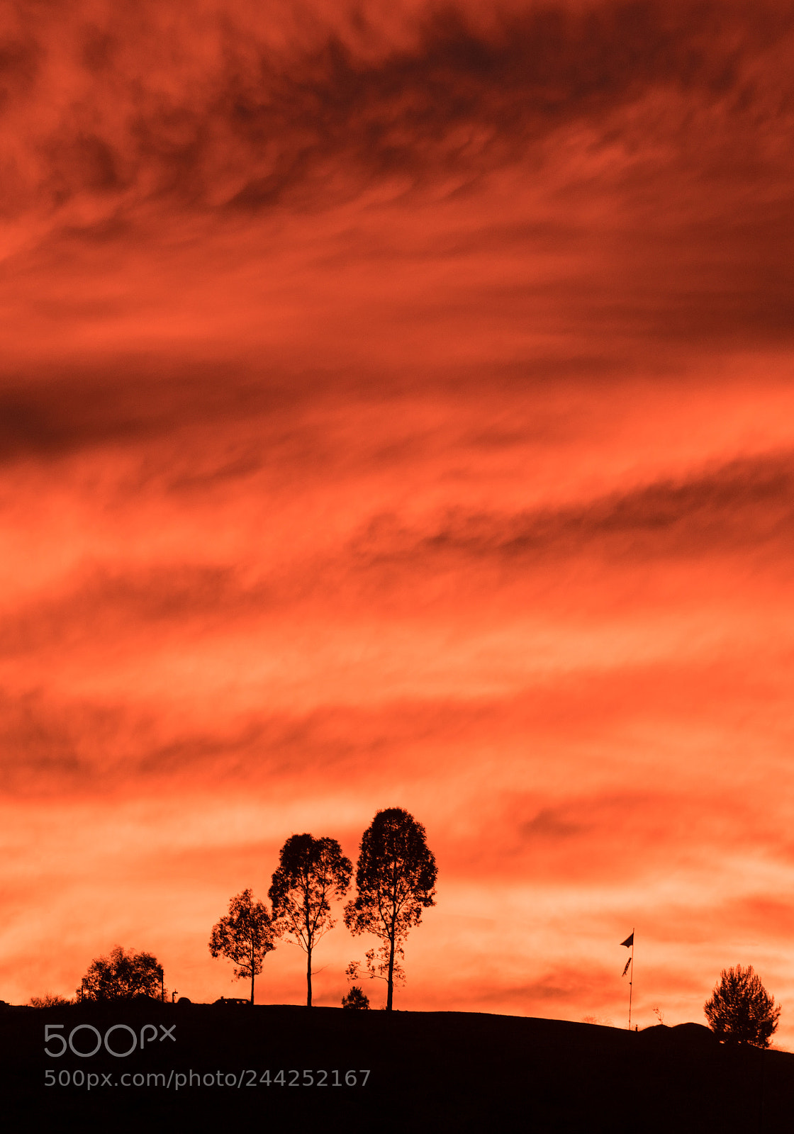 Sony a7R II sample photo. Brilliant sunset near ramona photography