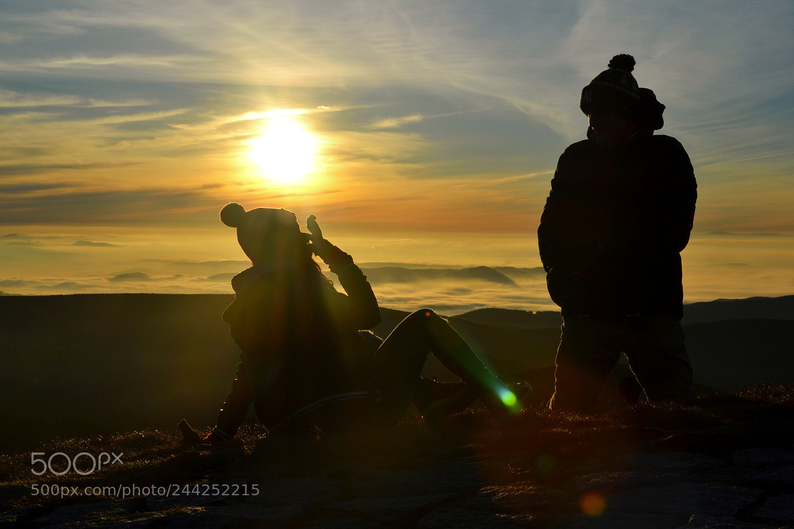 Nikon D3100 sample photo. Sunrise with friends photography