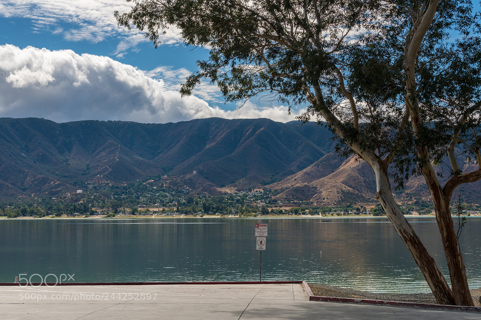 Sony a7R II sample photo. Waterside view of lake photography