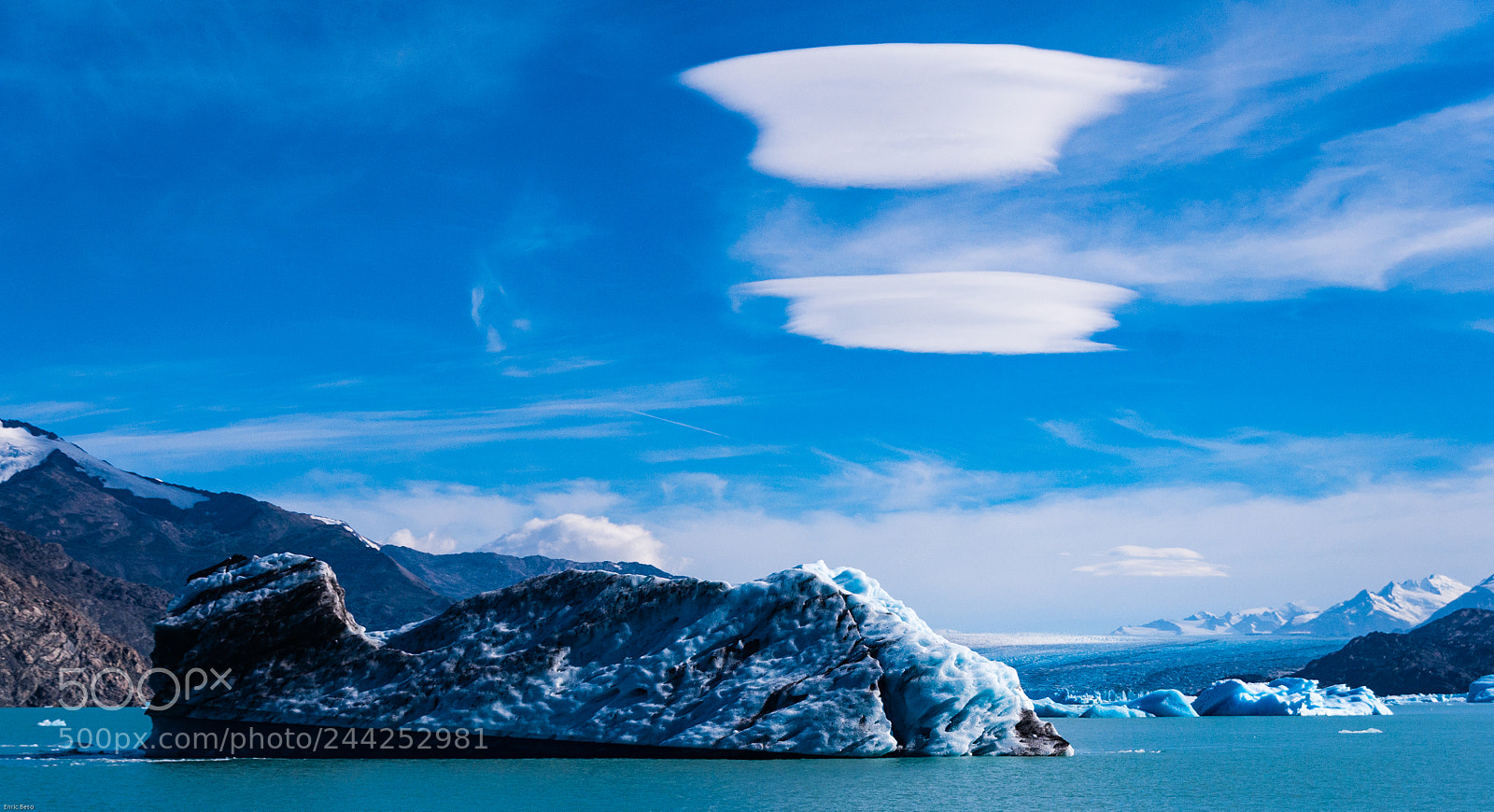 Nikon D5000 sample photo. Glacier in calafate photography