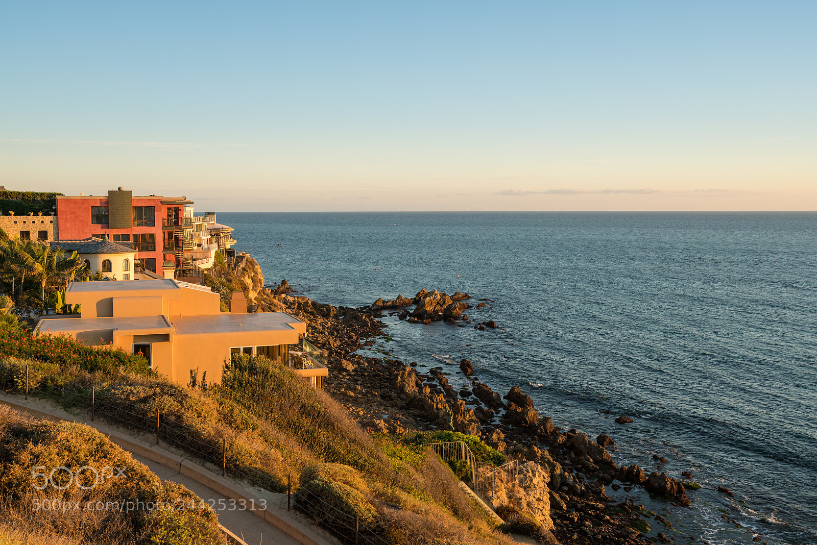 Sony a7R II sample photo. Luxury oceanside homes at photography