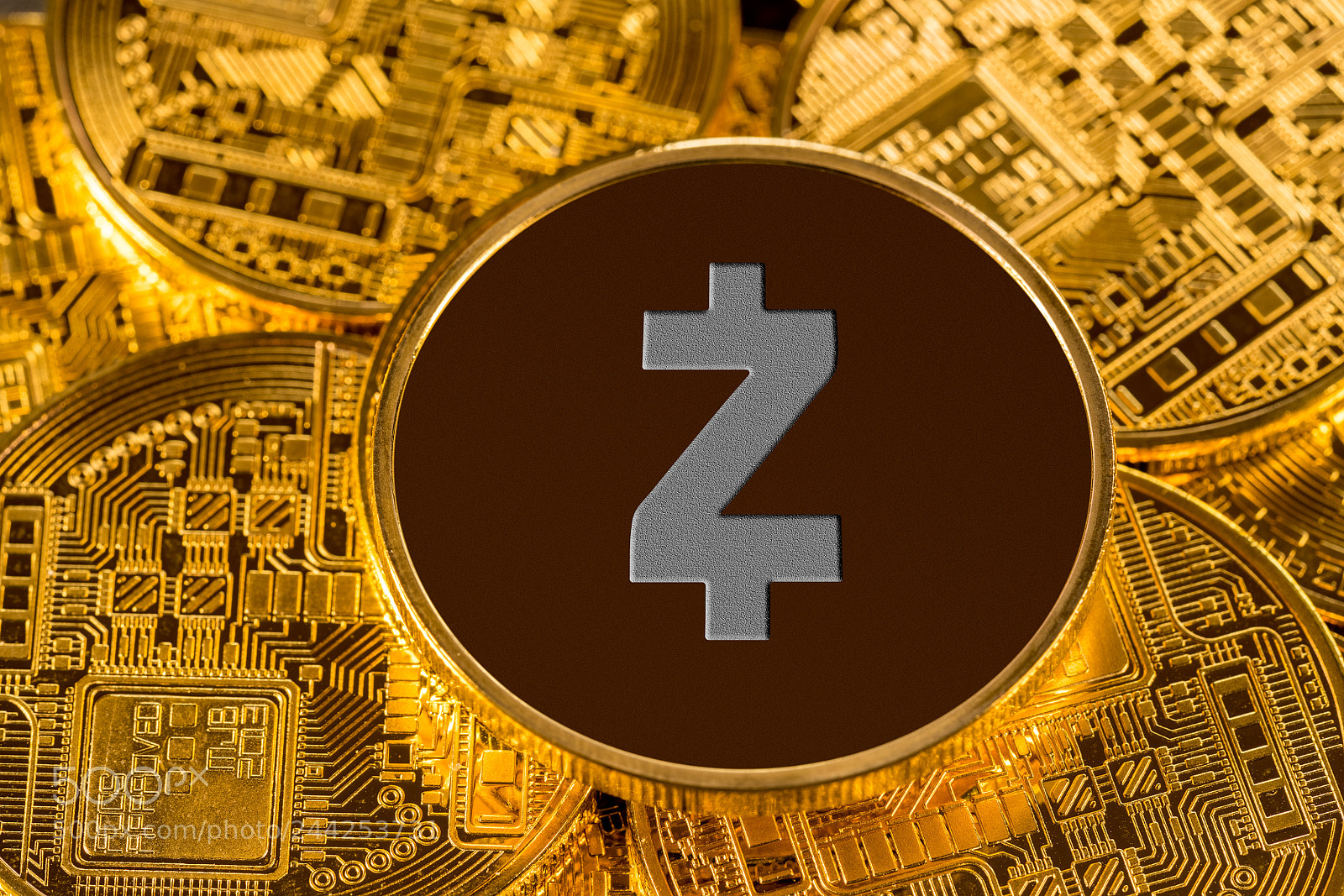 Sony a7R II sample photo. Illustration of zcash cryptocurrency photography