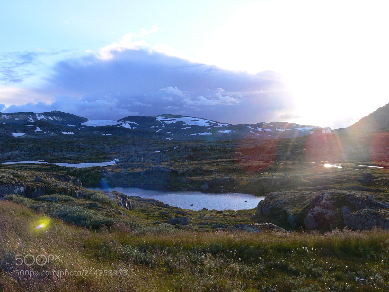 Panasonic DMC-FZ30 sample photo. Sunset in the north photography