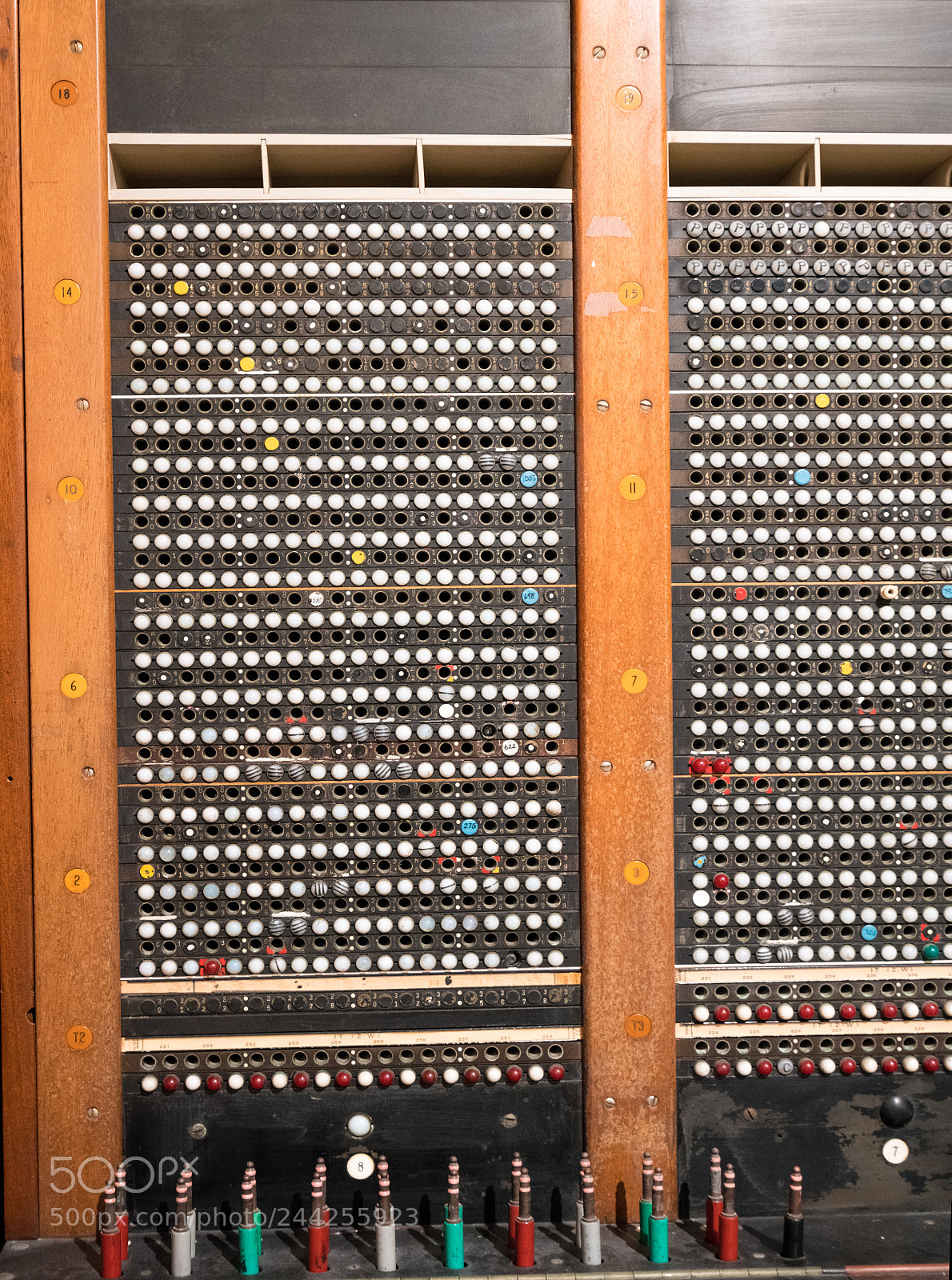 Sony a7R II sample photo. Old fashioned telephone switchboard photography