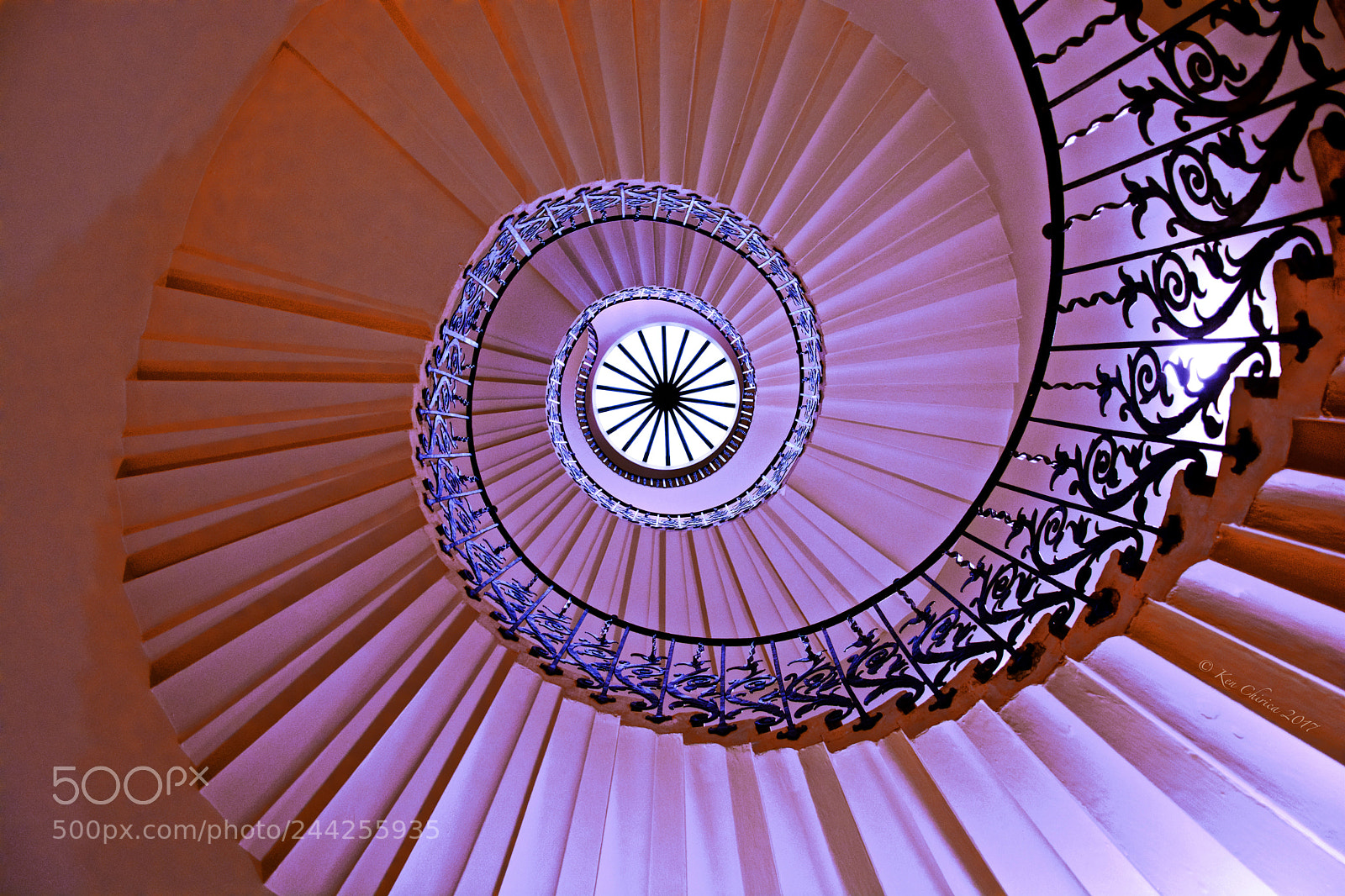 Nikon D7100 sample photo. Tulip stairs at the photography