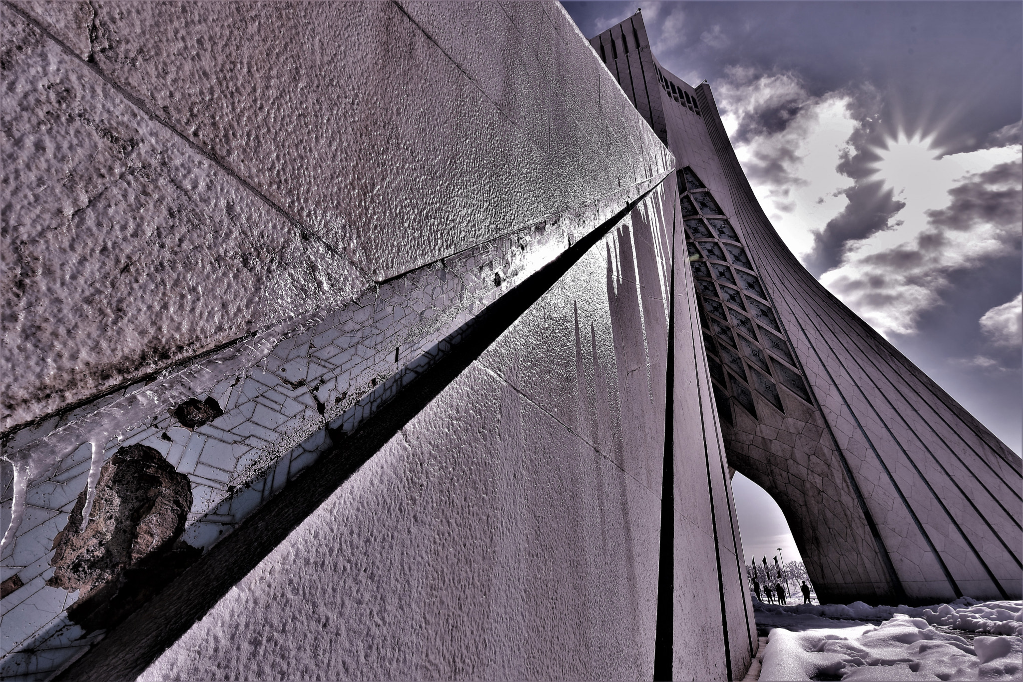 Nikon D7200 sample photo. Winter of the tower ! photography